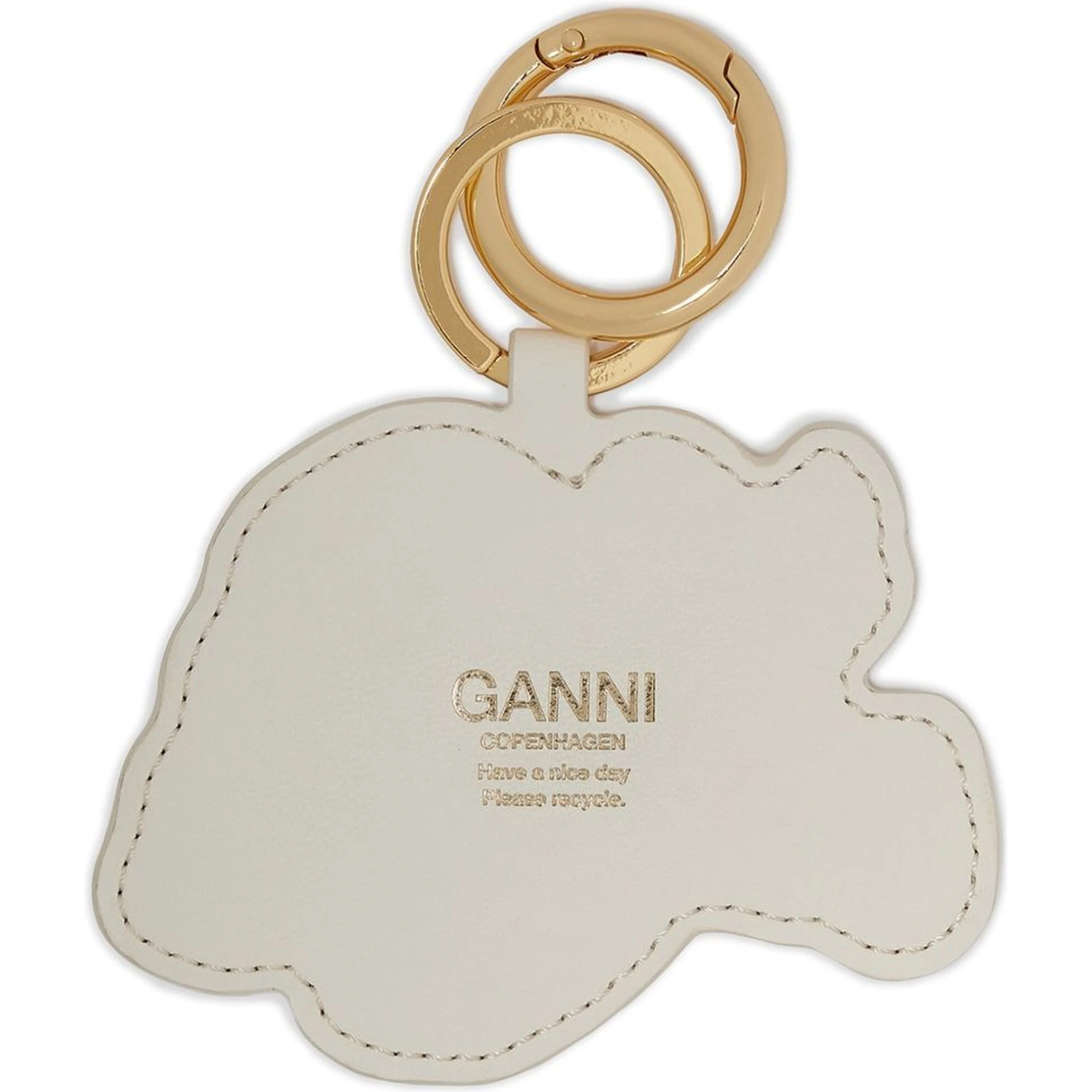 سلسلة مفاتيح غاني بنية اللون