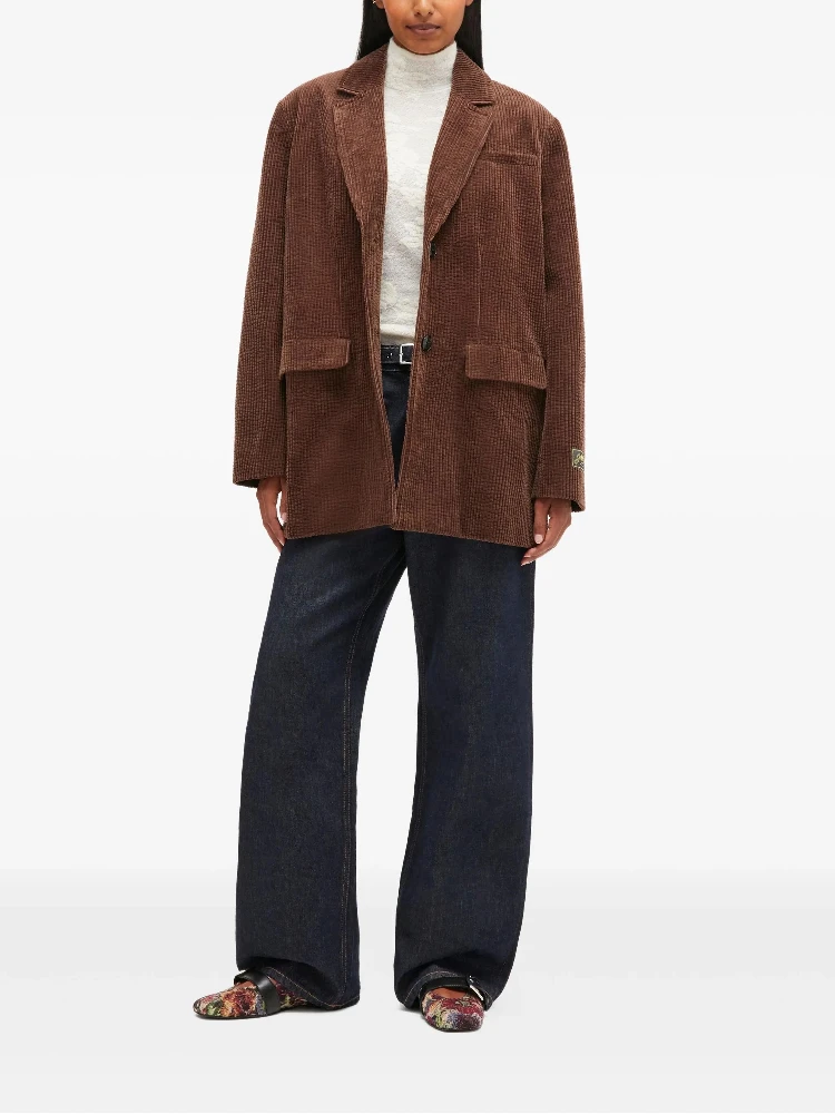 GANNI Jackets Brown alternative