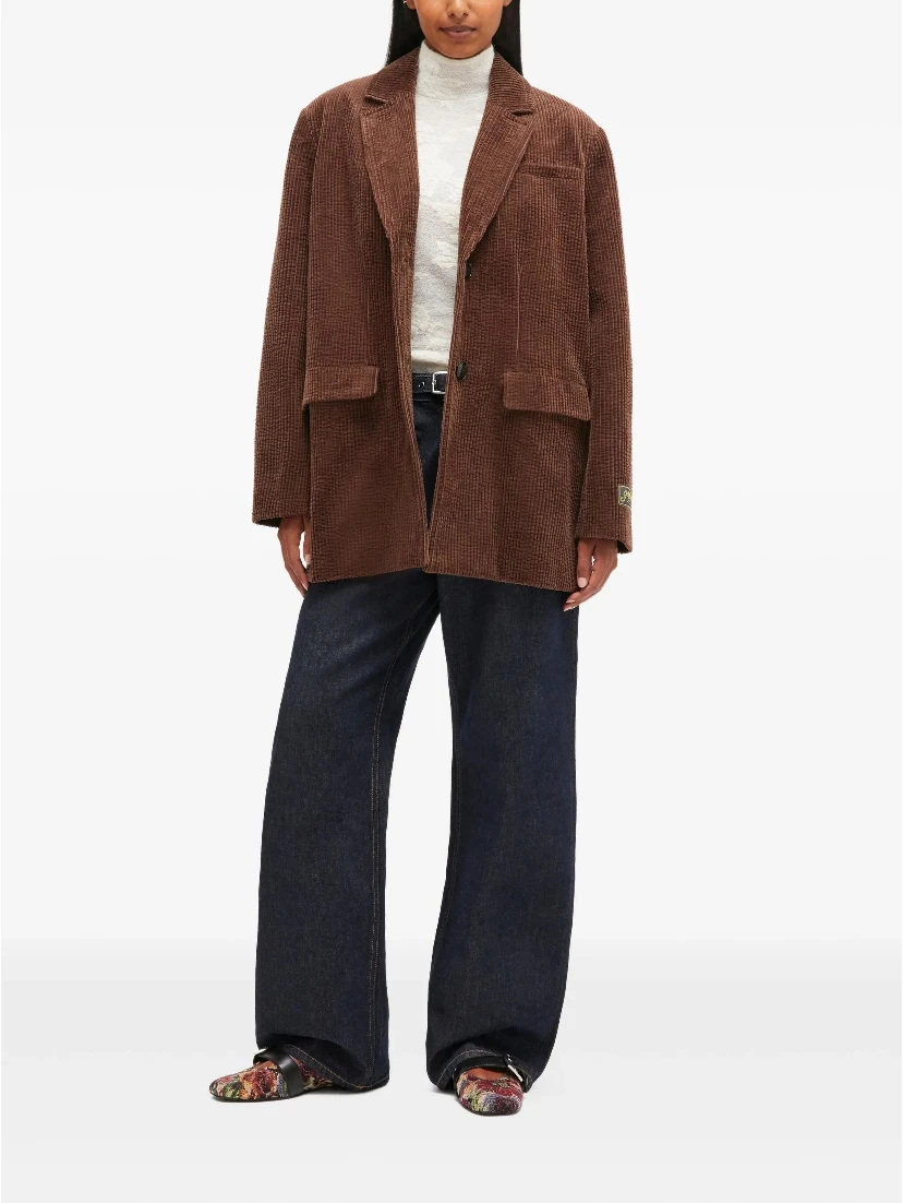 GANNI Jackets Brown