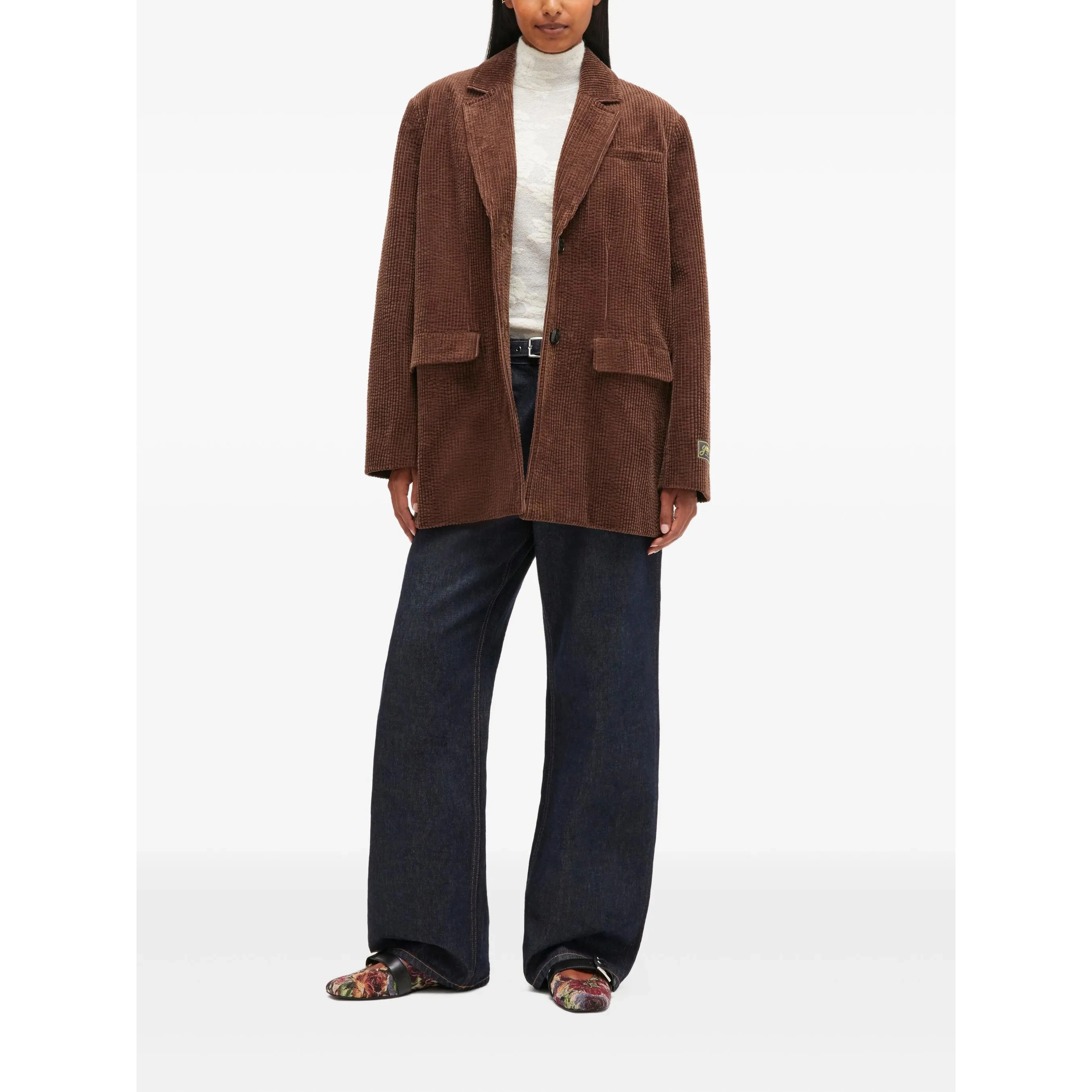 GANNI Jackets Brown