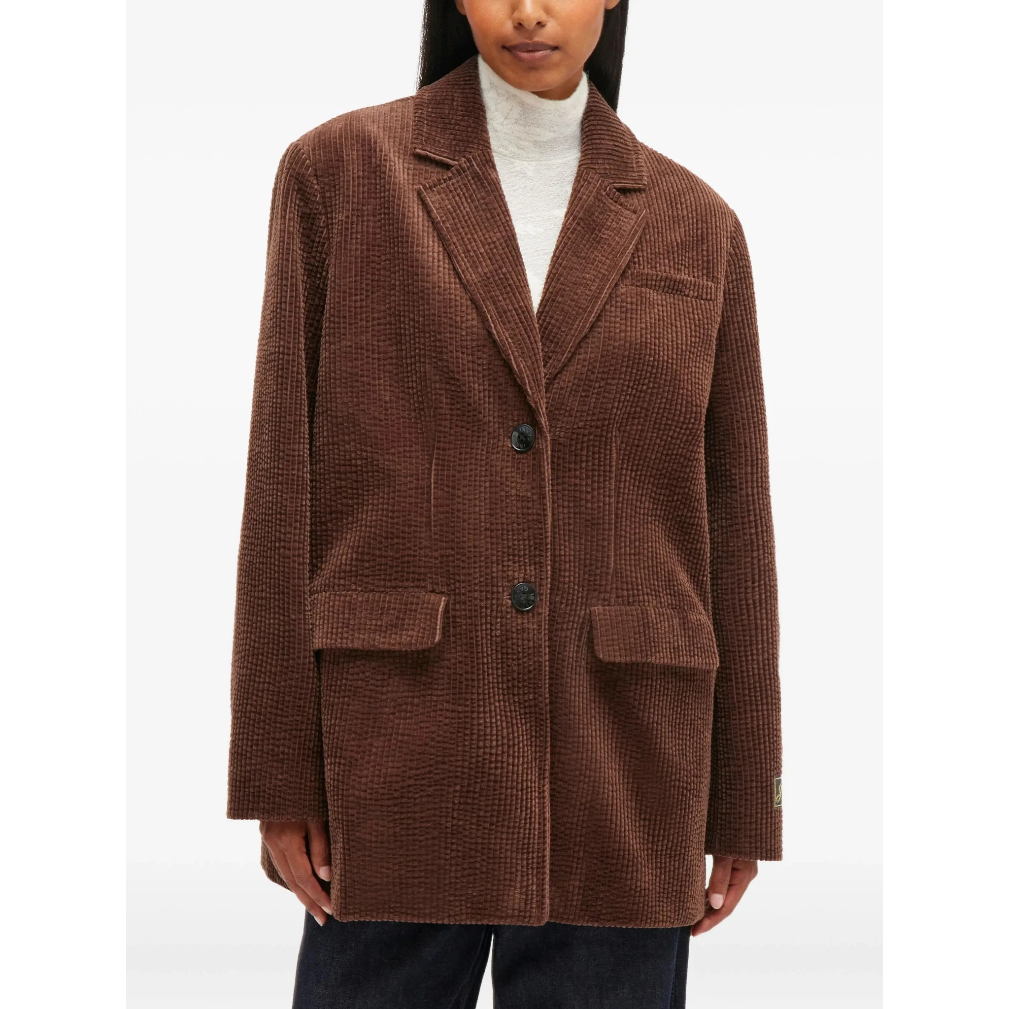 GANNI Jackets Brown