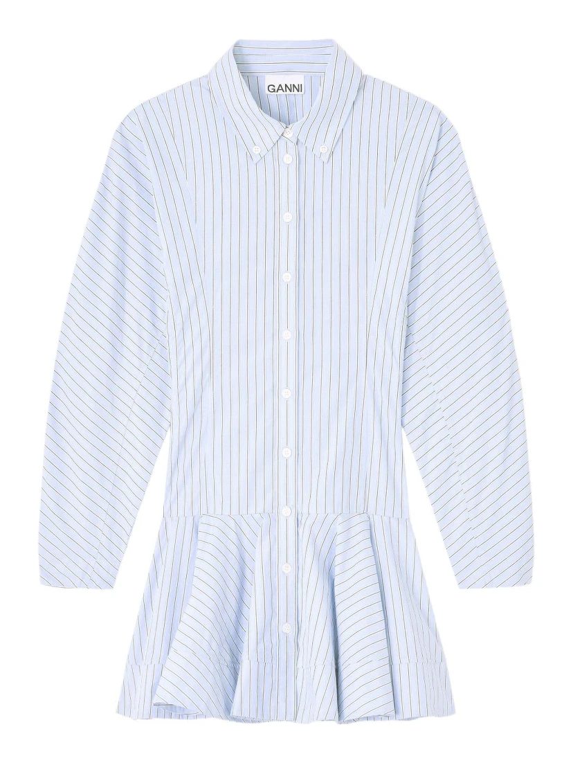 GANNI Dresses Clear Blue