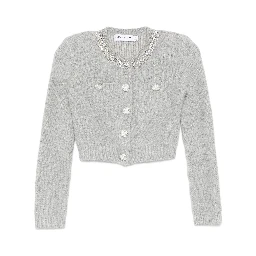 Self-Portrait crystal-embellished cardigan