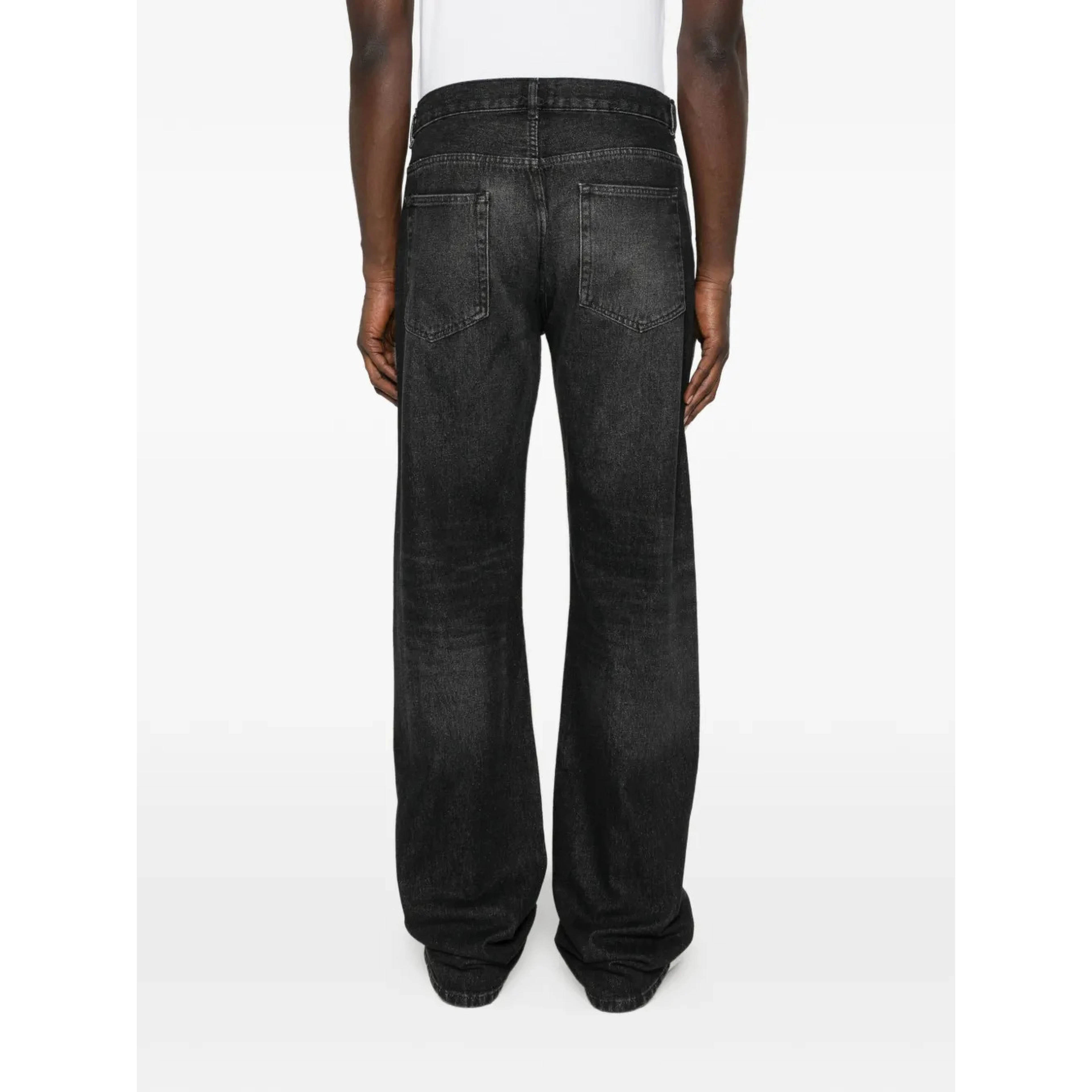 A.P.C. Faded Jeans | Black | FARFETCH IN