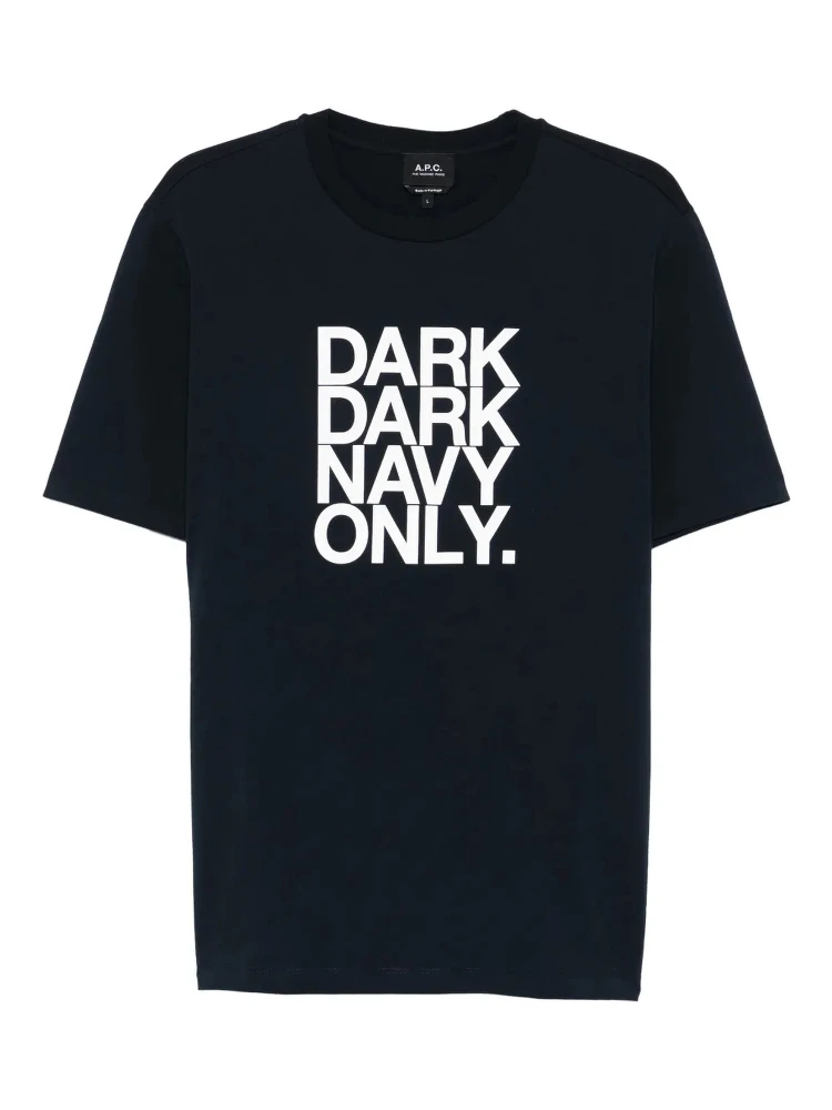 A.P.C. T-shirts and Polos Blue