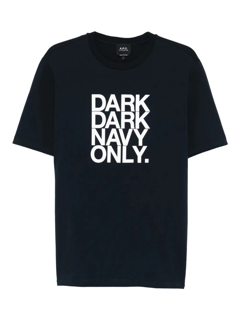 A.P.C. T-shirts and Polos Blue