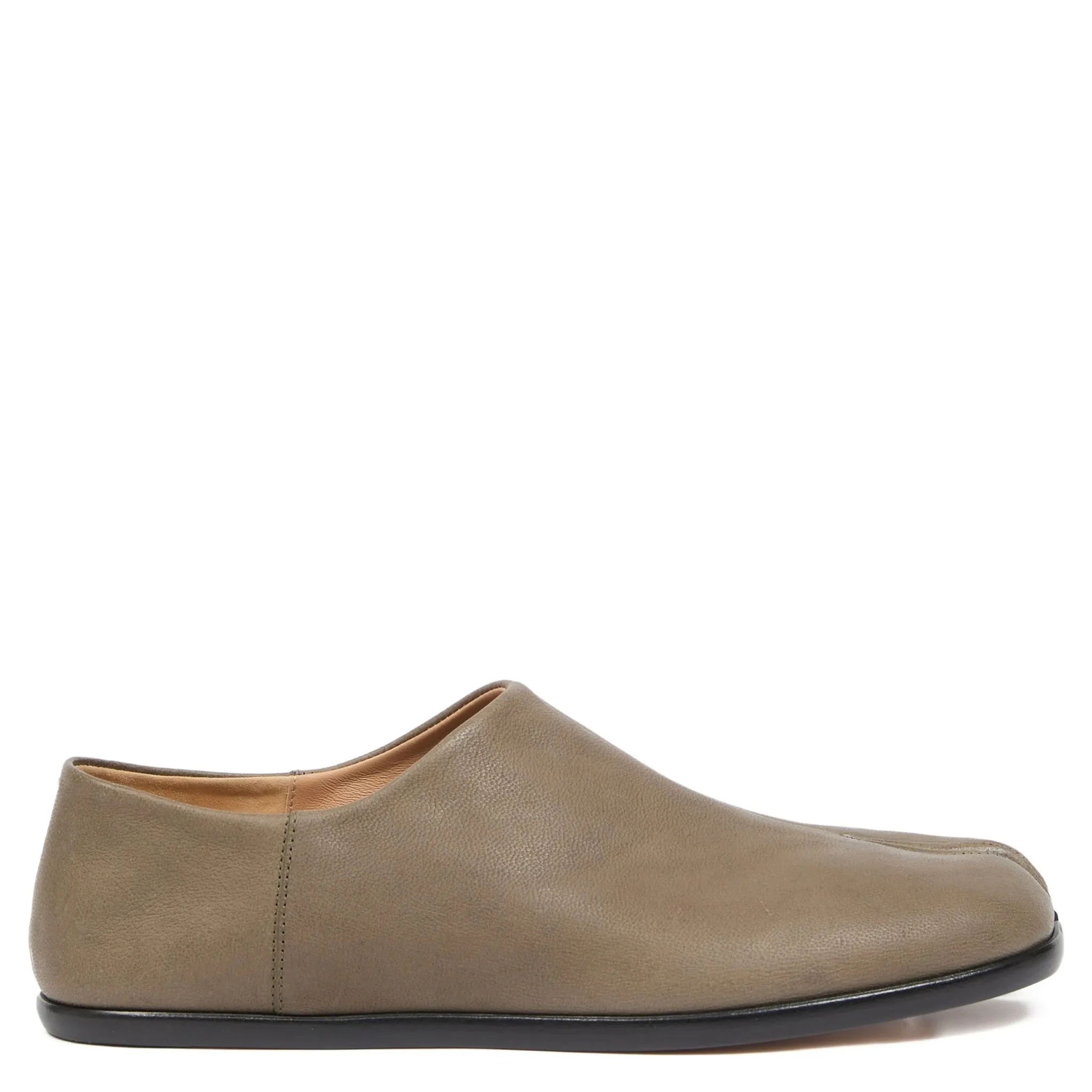 Tabi leather loafers