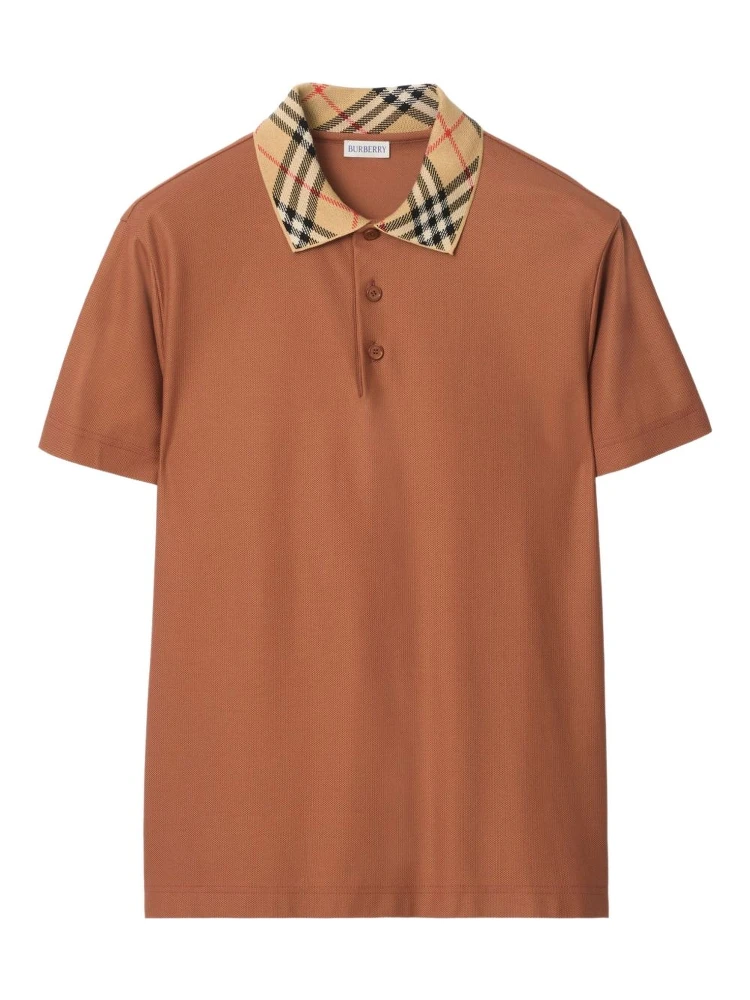 Burberry T-shirts and Polos Brown