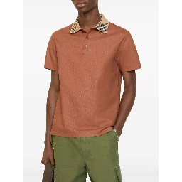 Burberry T-shirts and Polos Brown