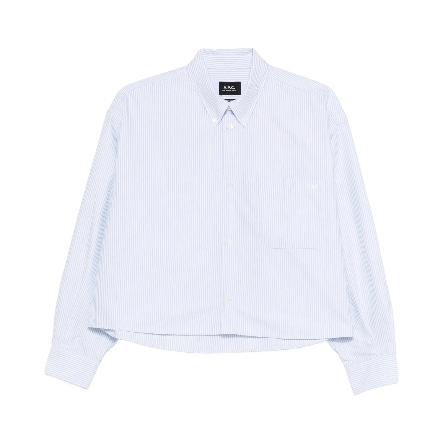 A.P.C. Shirts Clear Blue