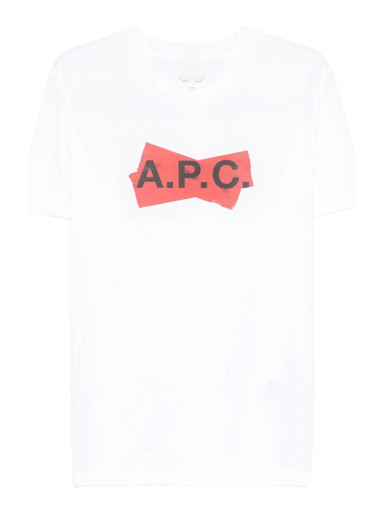 A.P.C. T-shirts and Polos White