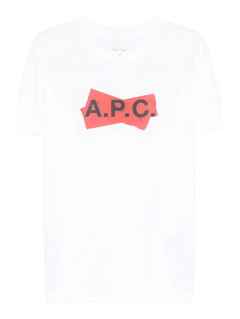 A.P.C. T-shirts and Polos White