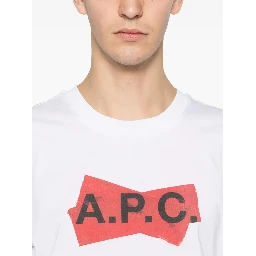 A.P.C. T-shirts and Polos White