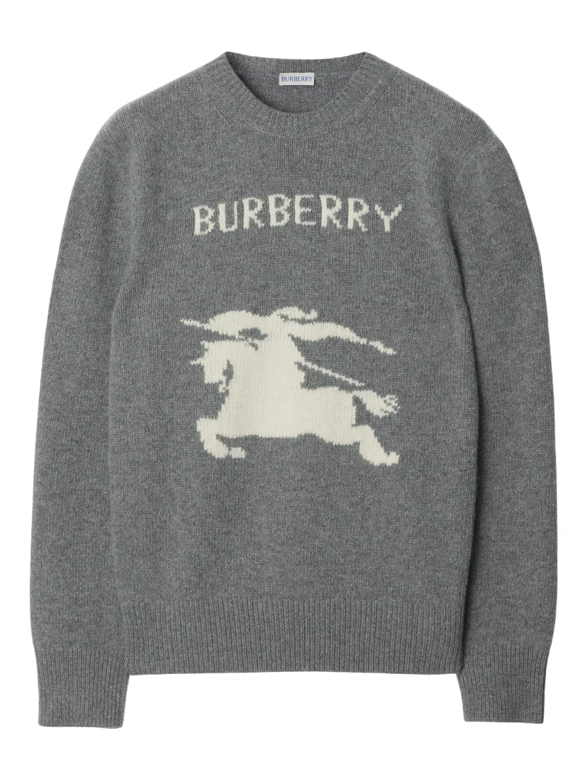 Burberry Sweaters Grey