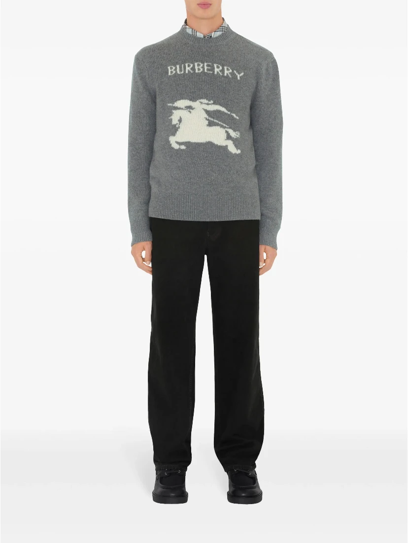 Burberry Sweaters Grey