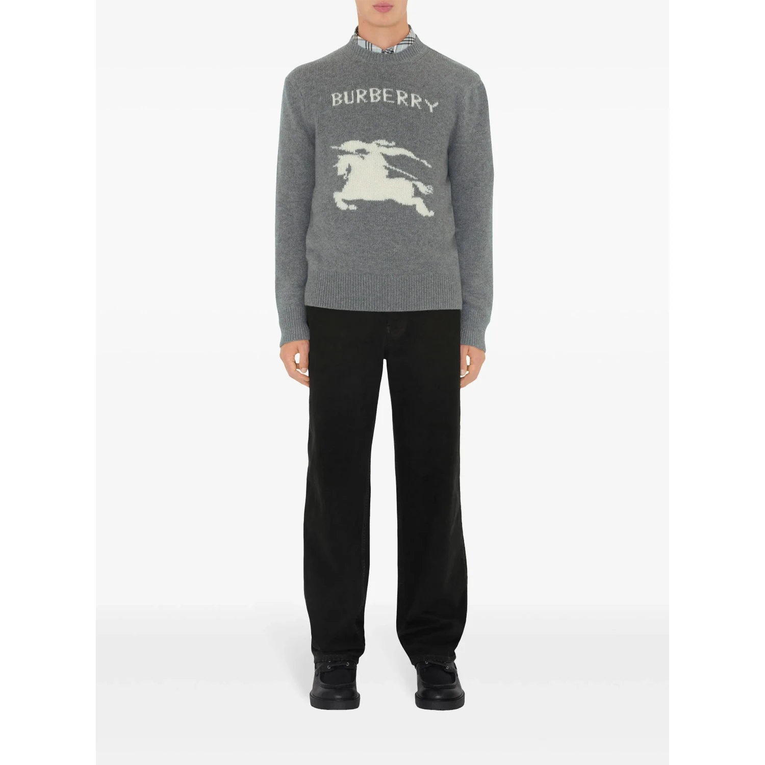 Burberry Sweaters Grey