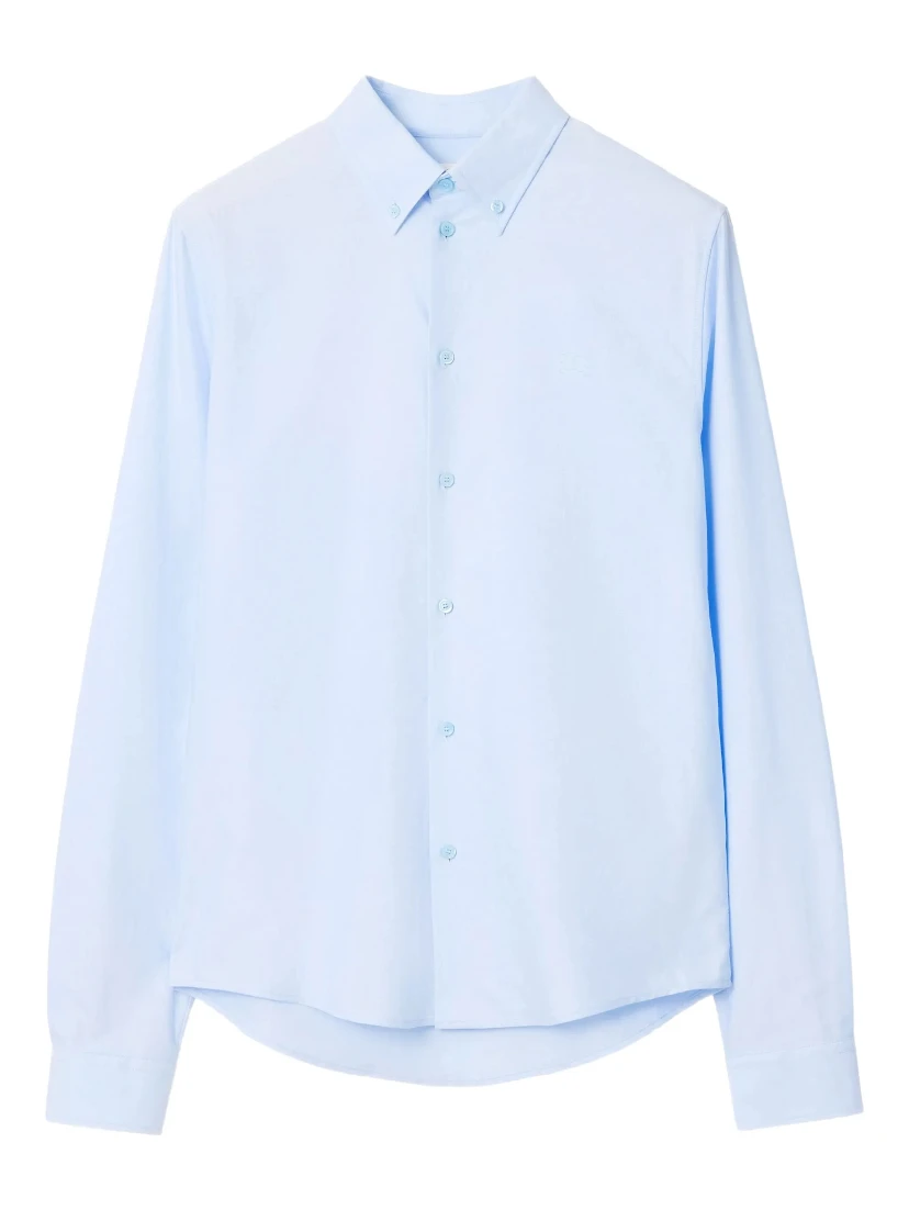 Burberry Shirts Clear Blue