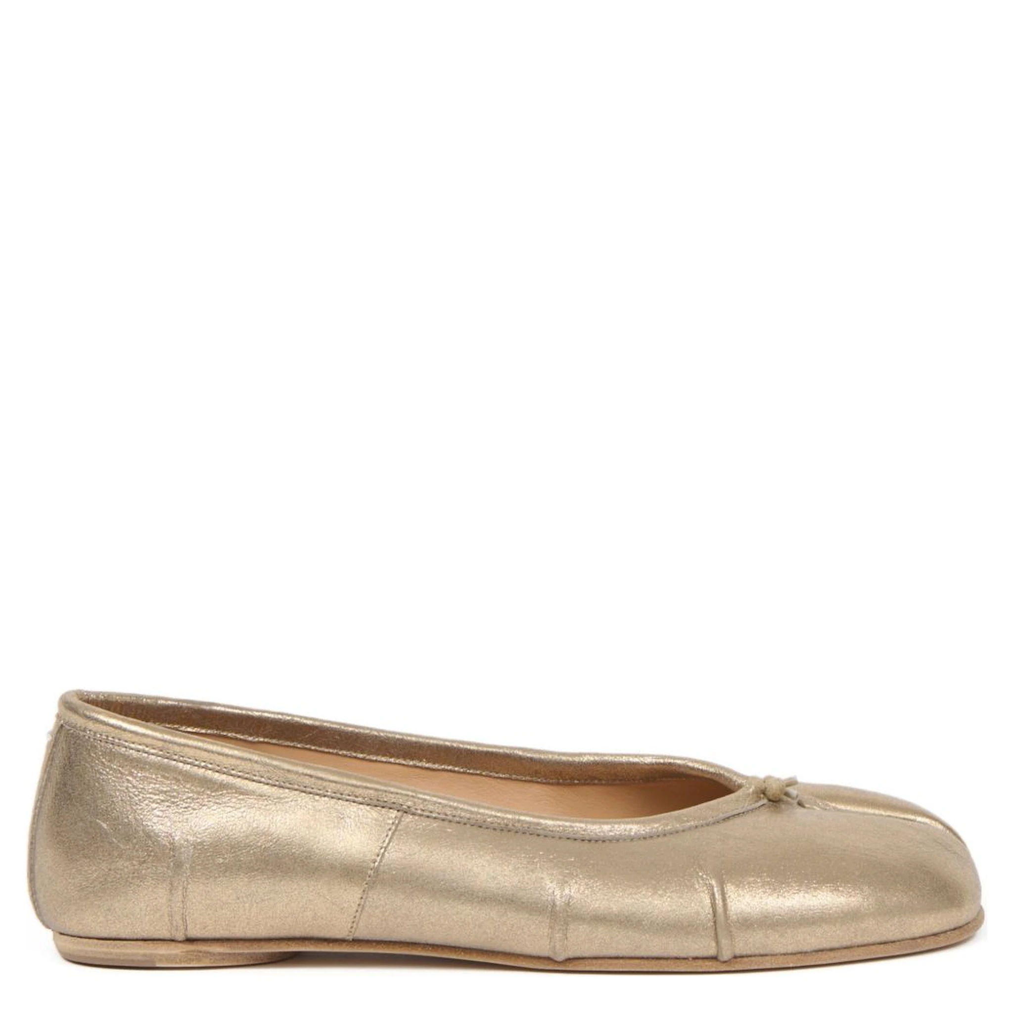 Maison Margiela Flat shoes Golden