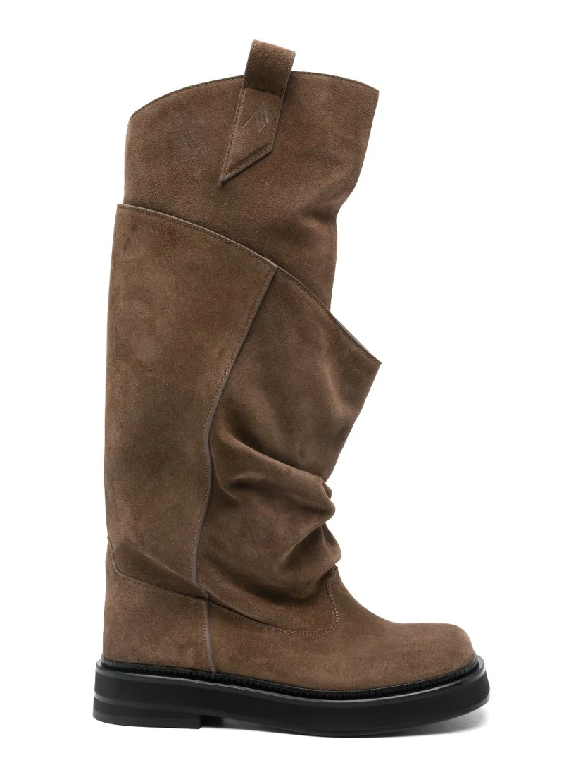 The Attico Boots Brown