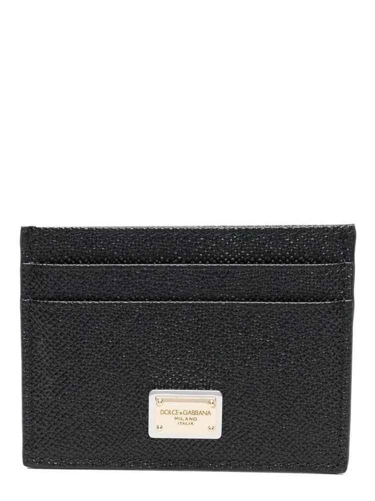 Dauphine calfskin leather card holder