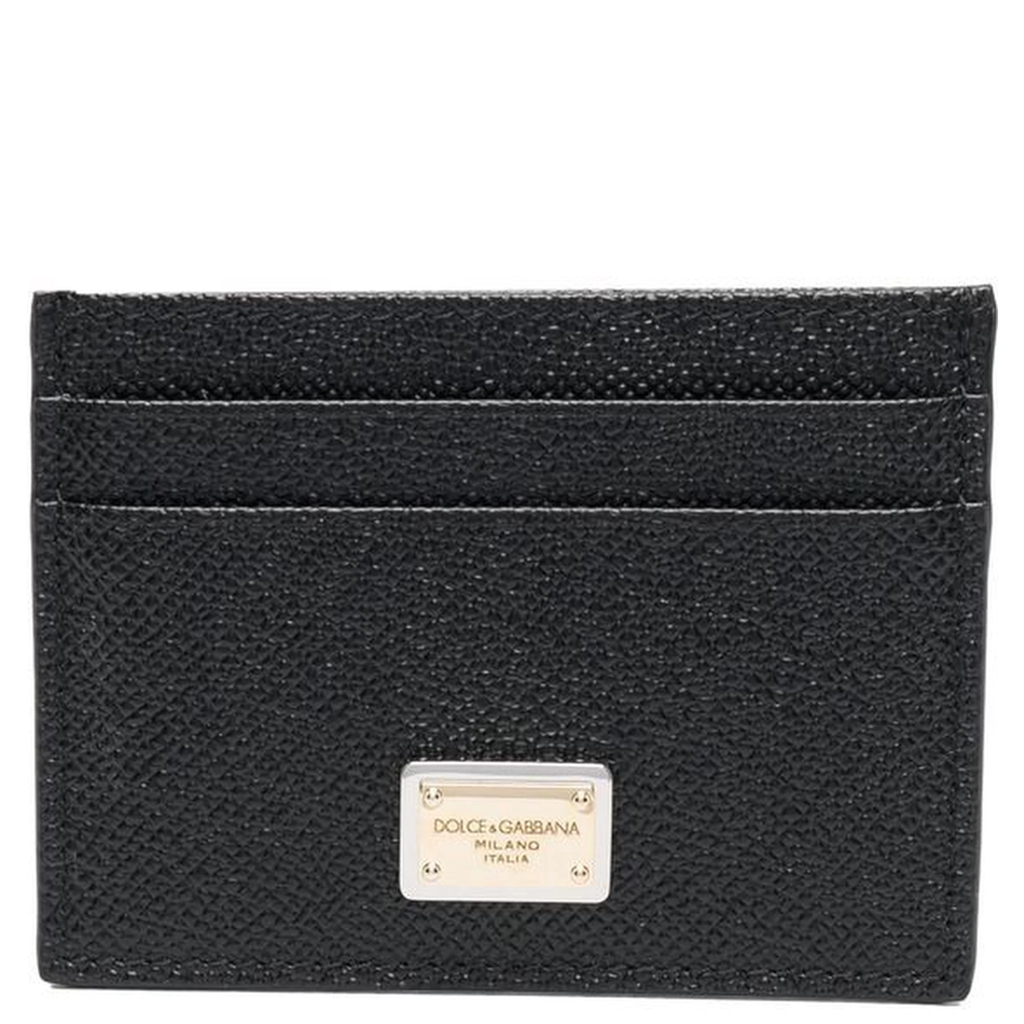 Dauphine calfskin leather card holder