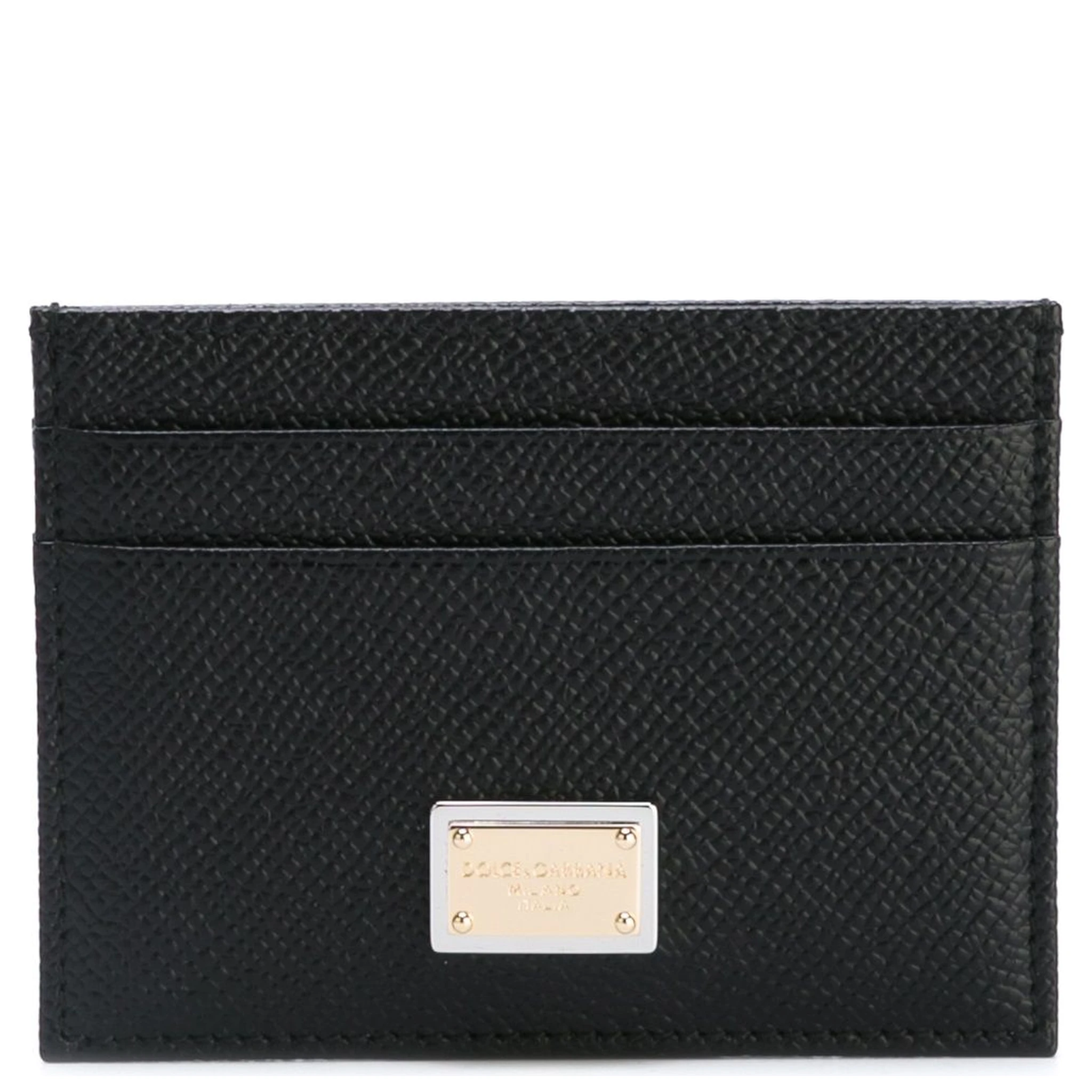 Dauphine calfskin leather card holder