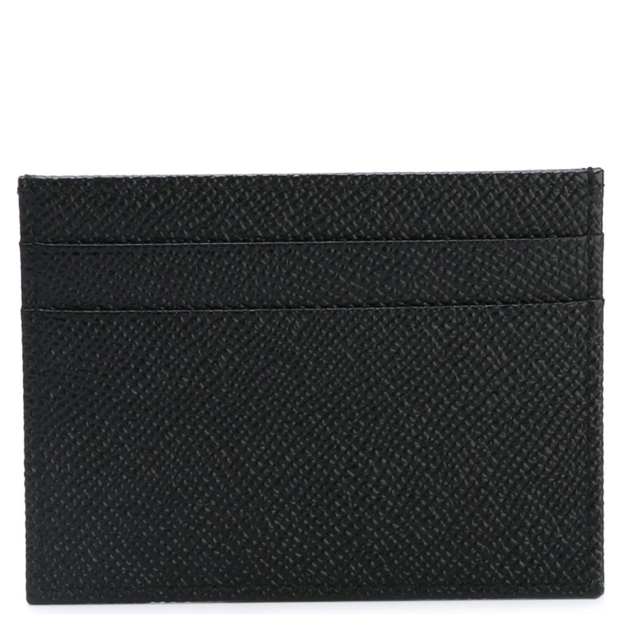 Dauphine calfskin leather card holder