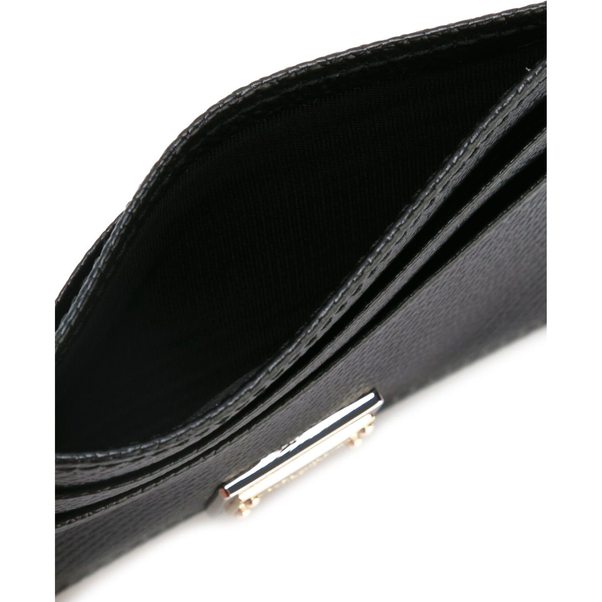 Dauphine calfskin leather card holder