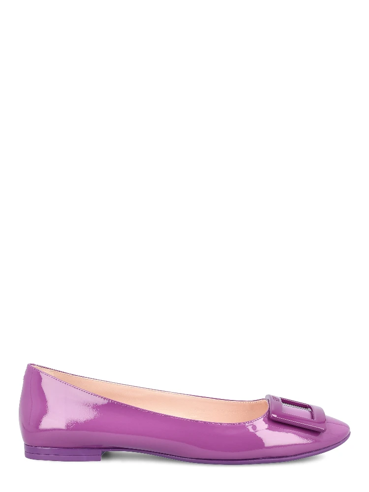 Lvr Exclusive Gommettine Leather Flats