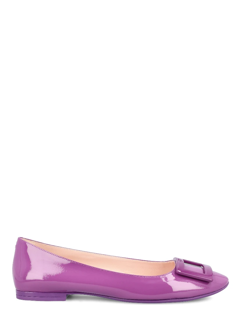 Lvr Exclusive Gommettine Leather Flats