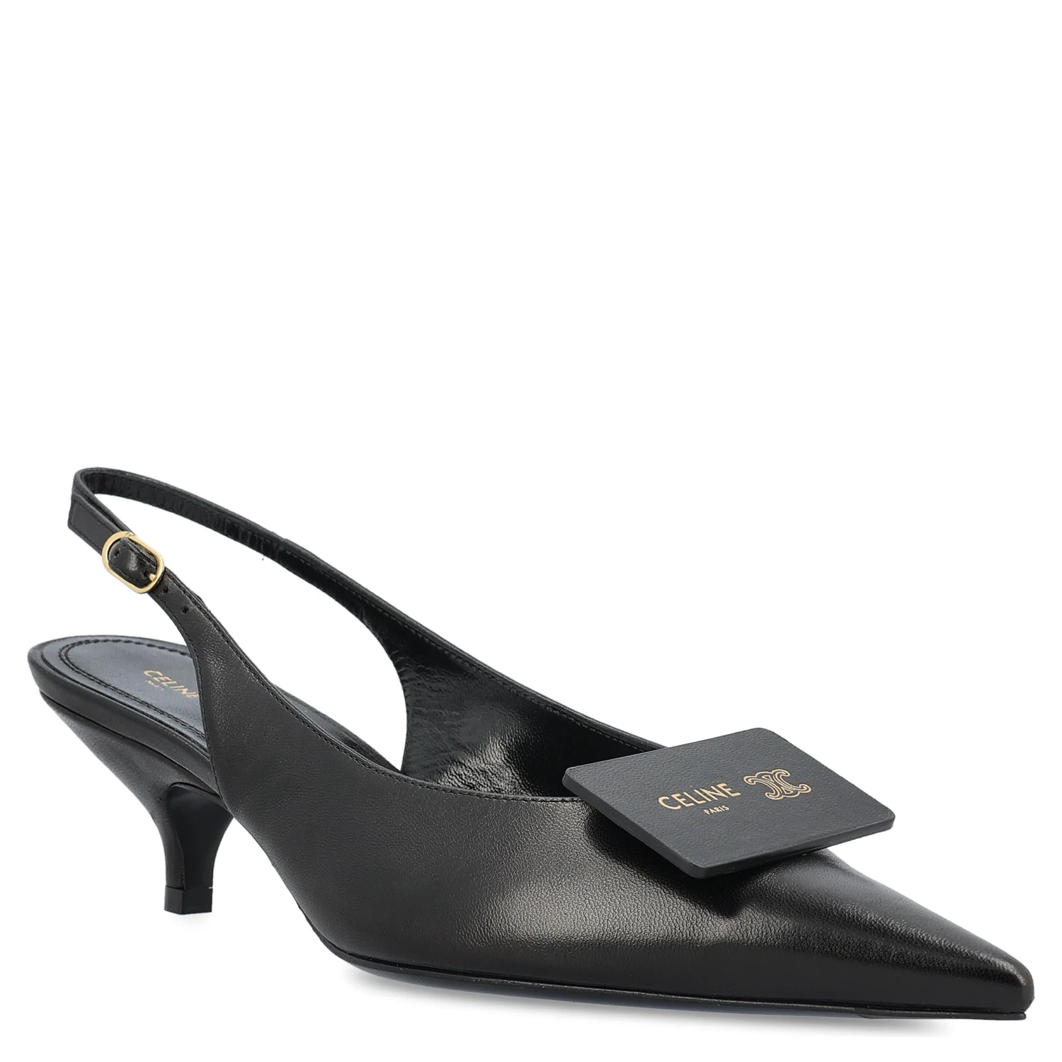 Céline With Heel Black