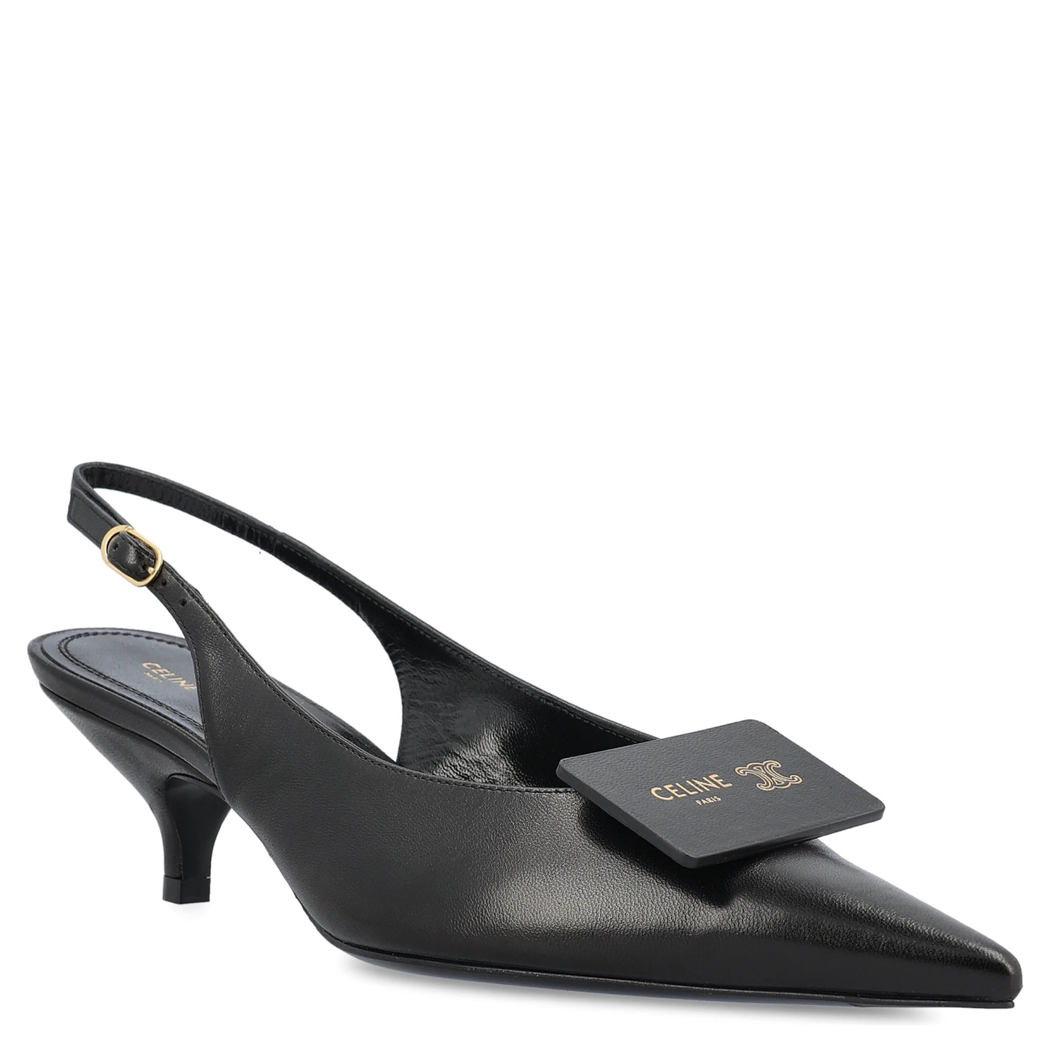 Céline With Heel Black