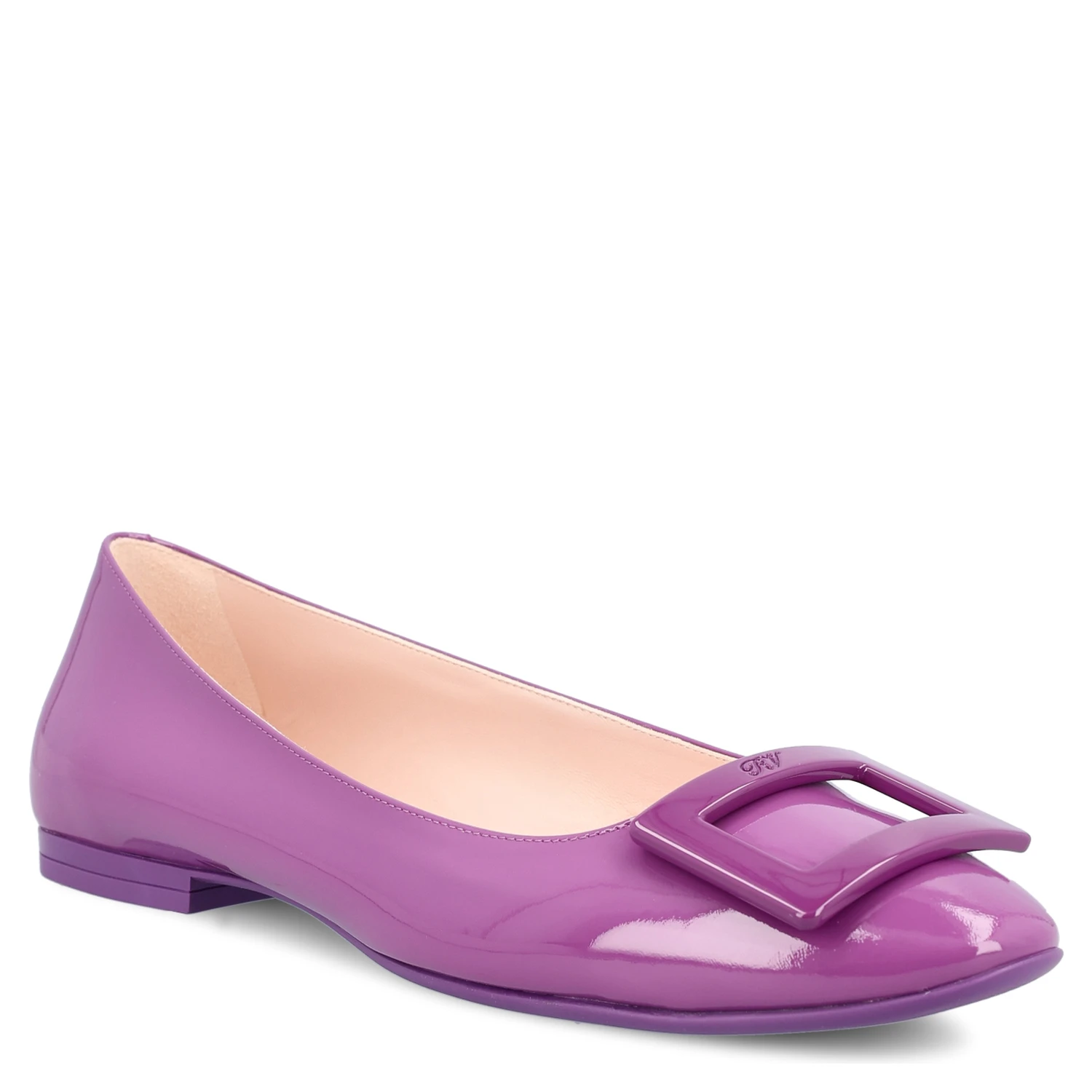 Lvr Exclusive Gommettine Leather Flats