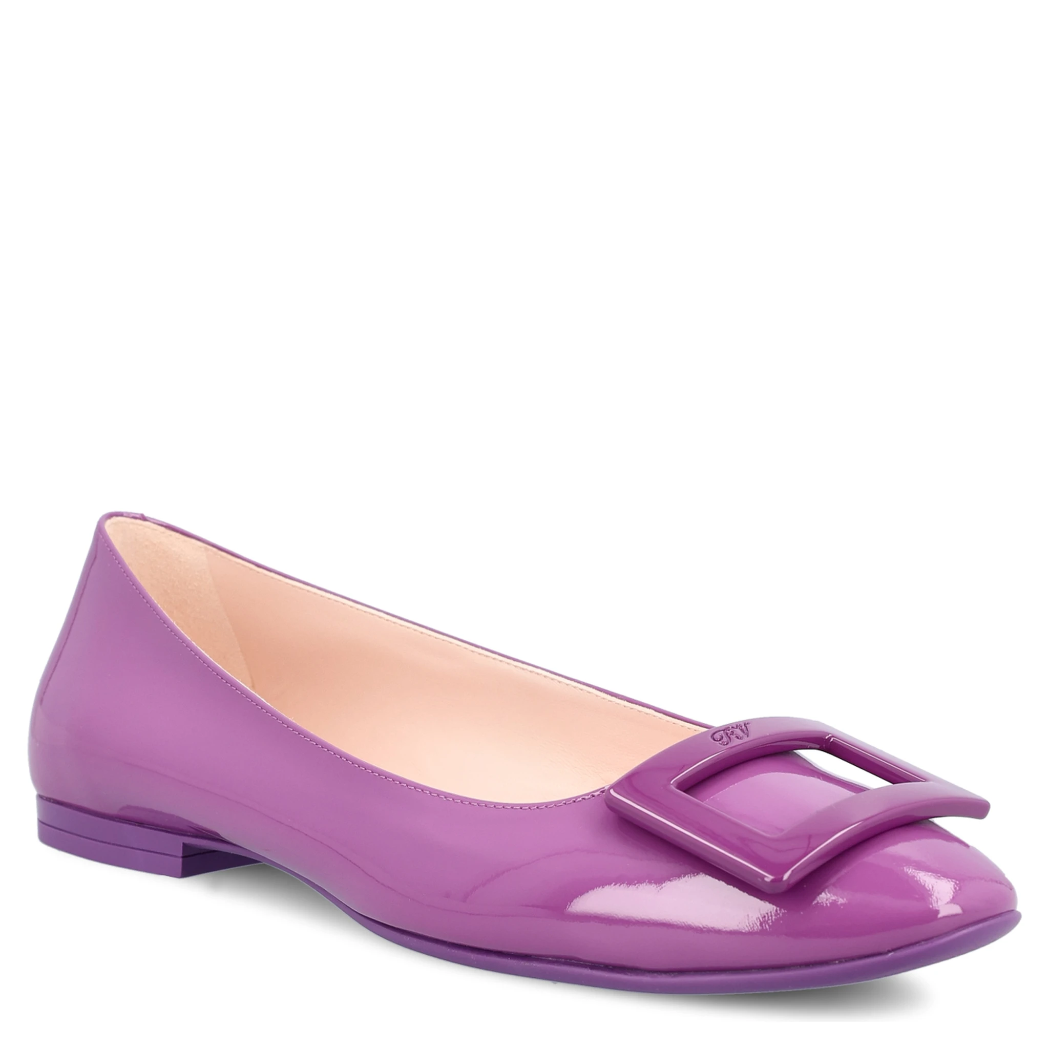 Lvr Exclusive Gommettine Leather Flats