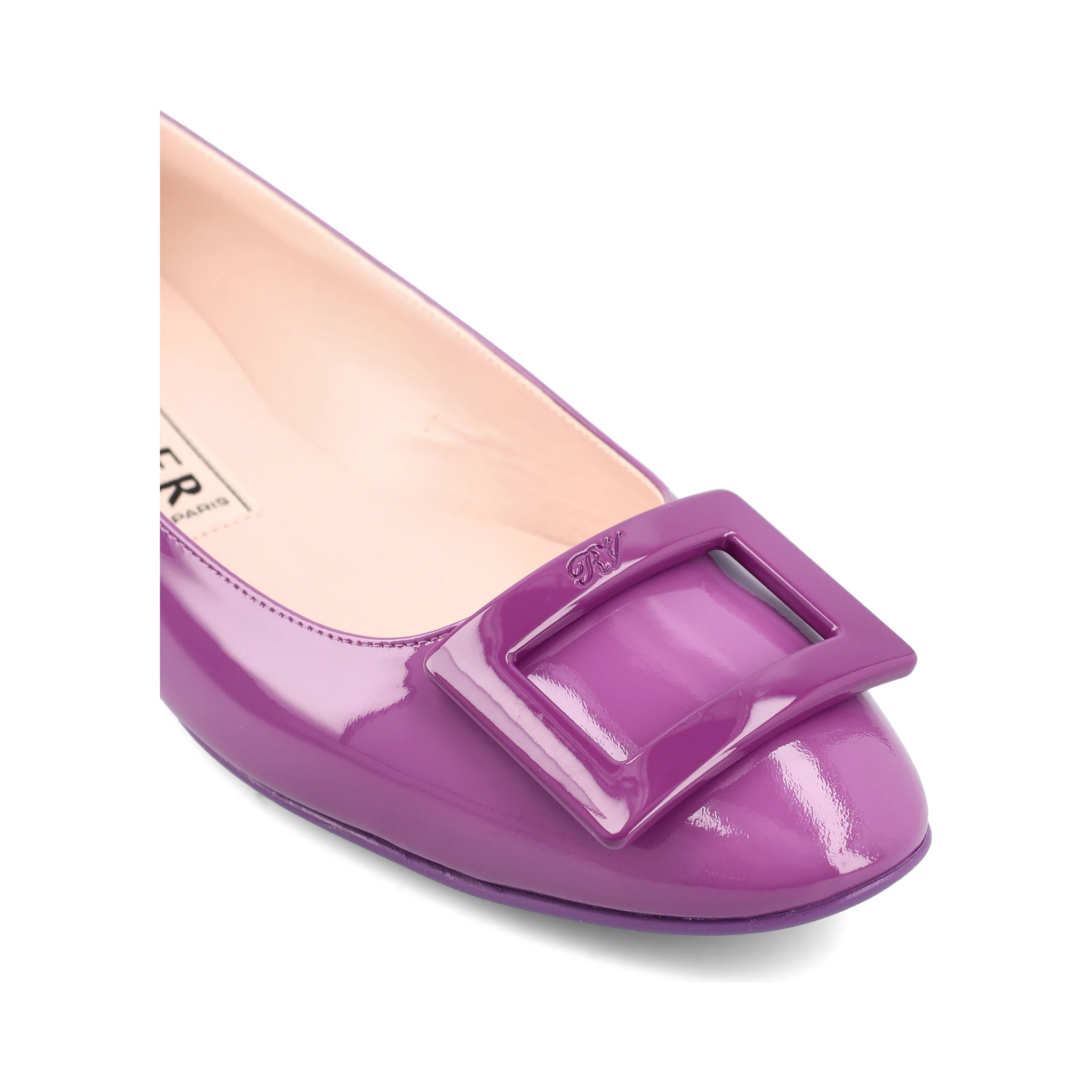 Lvr Exclusive Gommettine Leather Flats