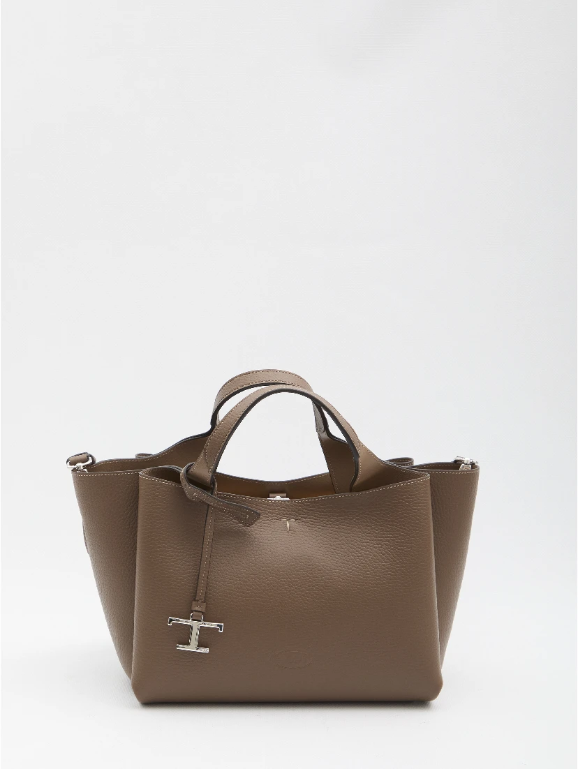 T Timeless leather bag small