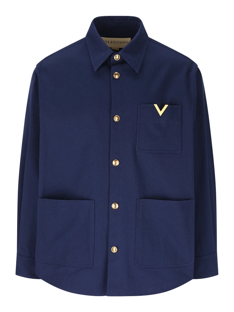 Valentino Garavani Jackets Blue