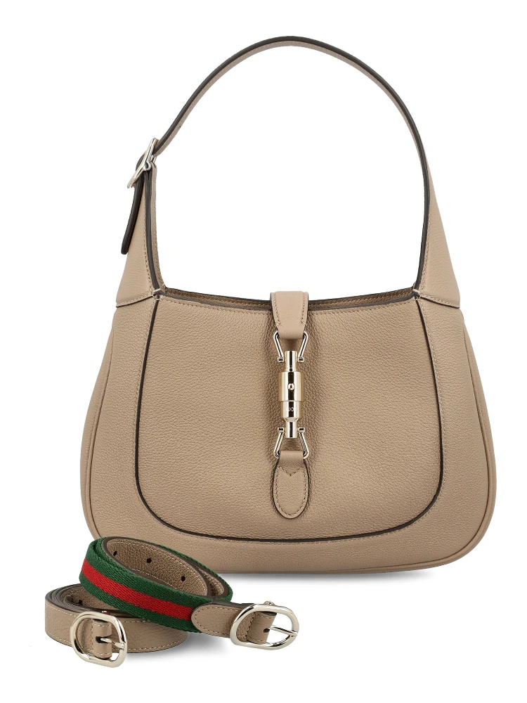 Jackie Small Leather Shoulder Bag