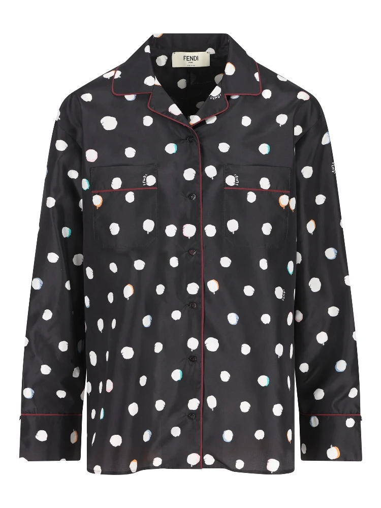Fendi Shirts Black