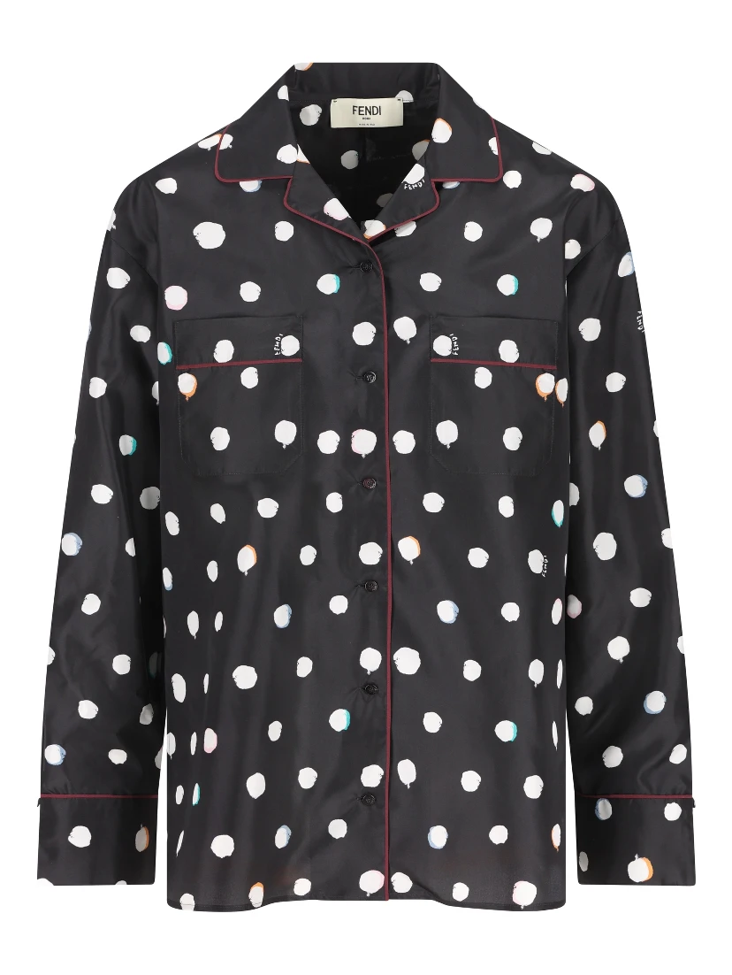 Fendi Shirts Black