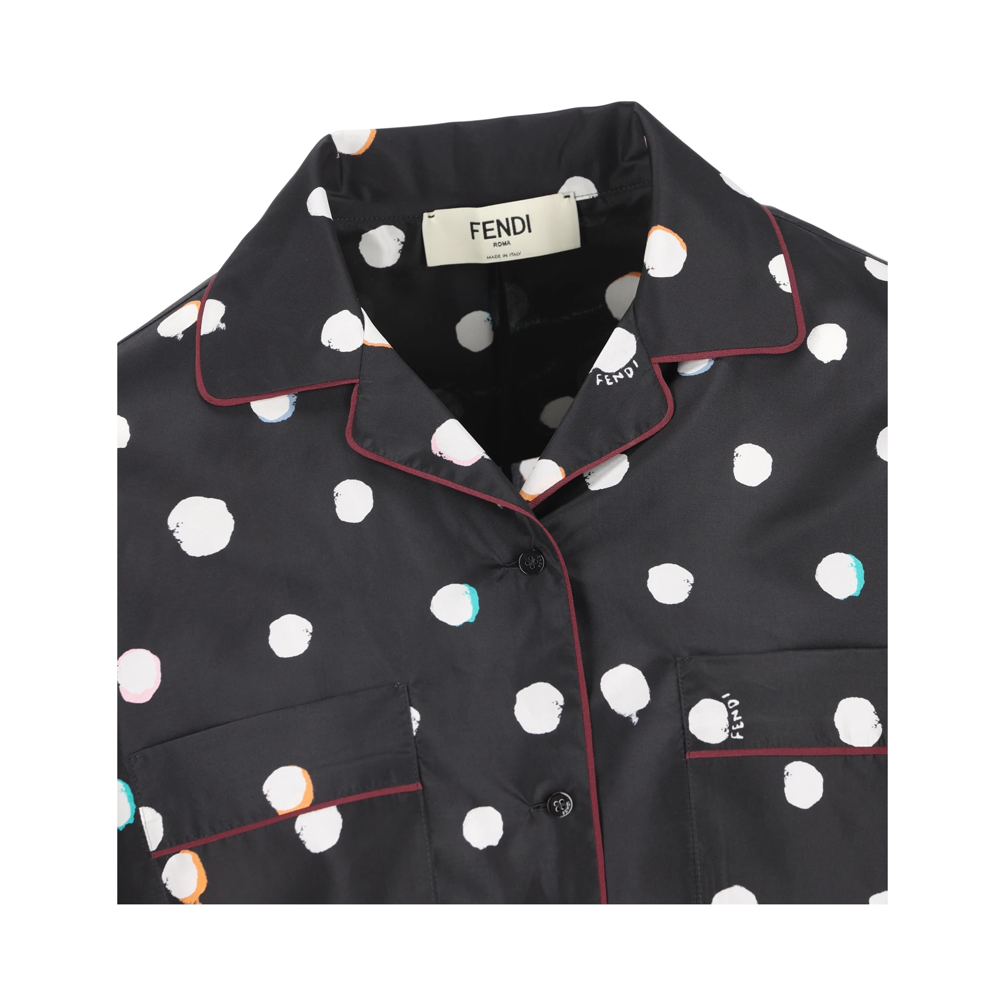 Fendi Shirts Black