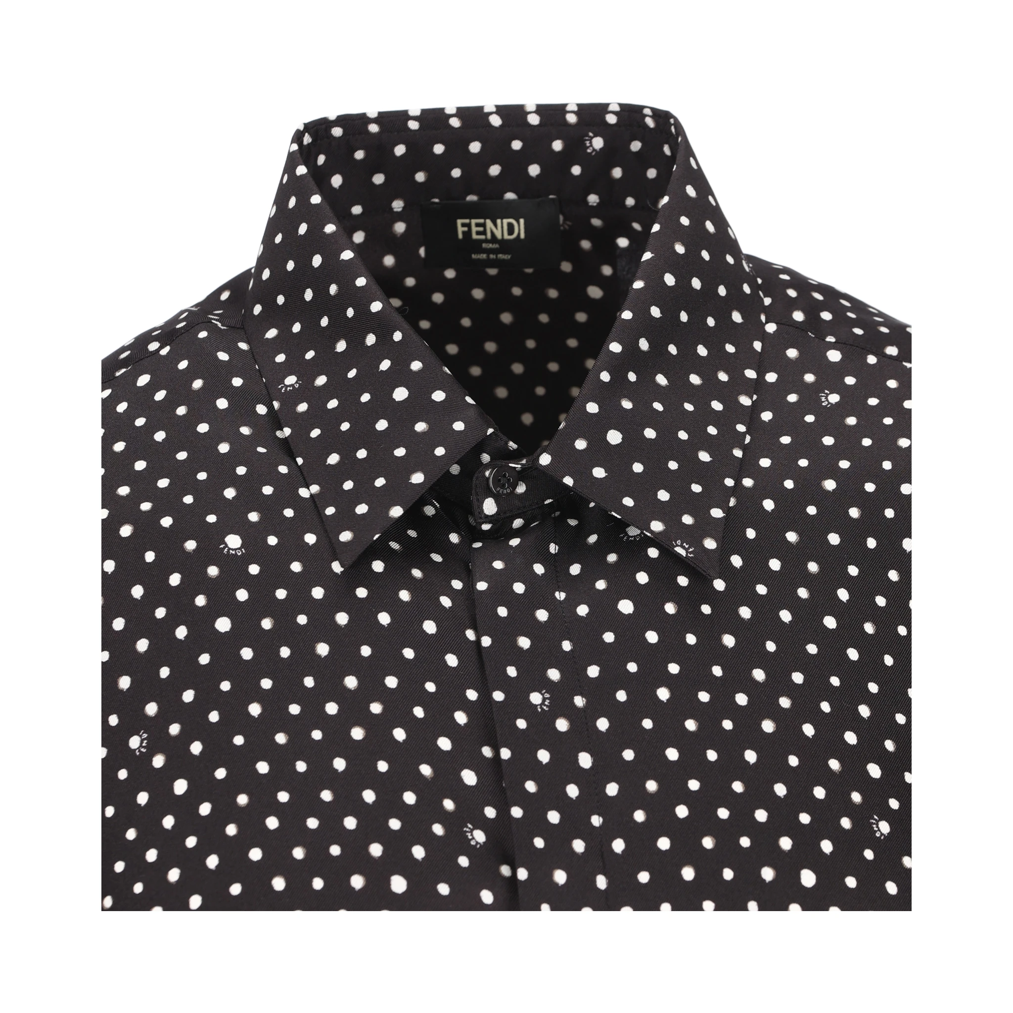 Fendi Shirts Black