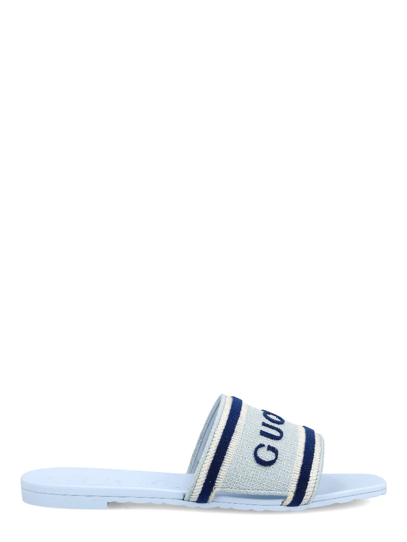 Women's Slide Sandal In Blue