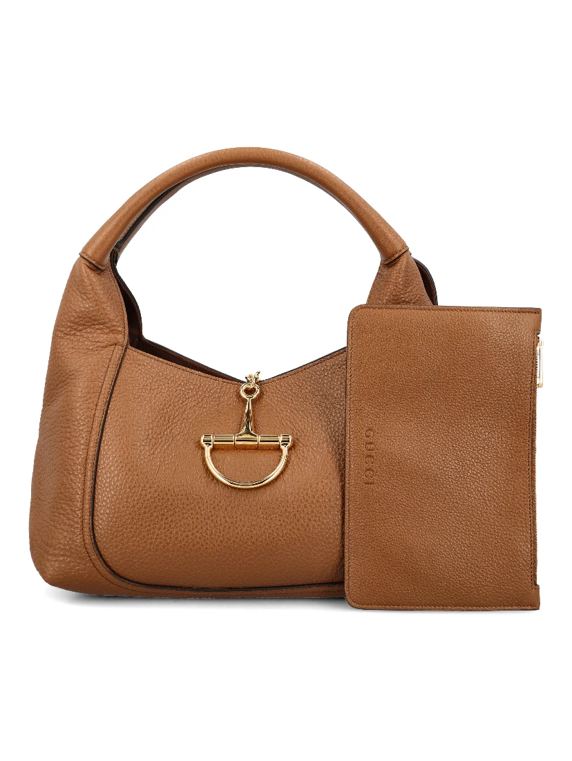 horsebit shoulder bag