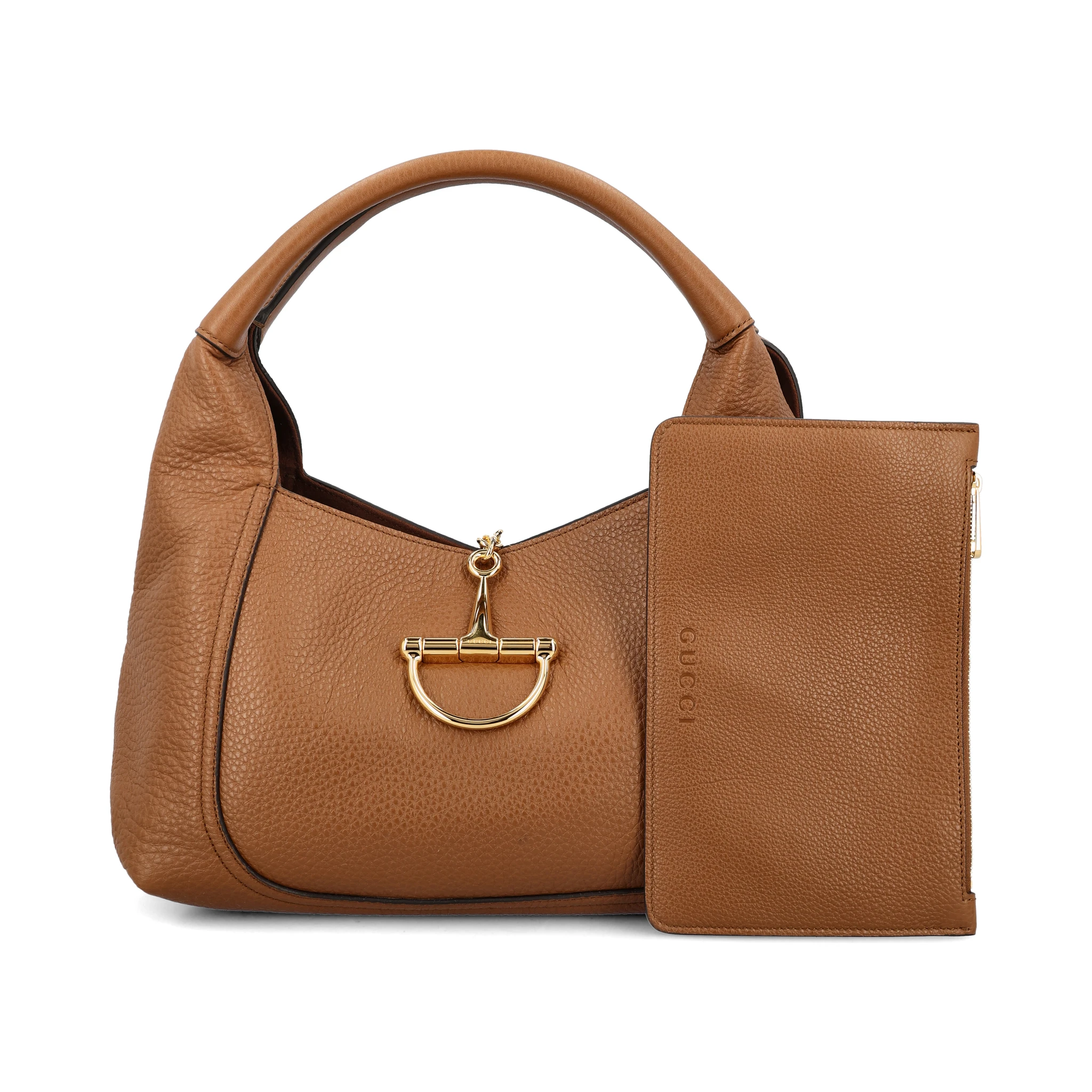 horsebit shoulder bag