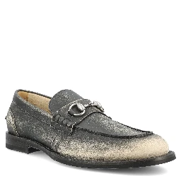 حذاء لوفر مزين بحلقة على شكل لجام