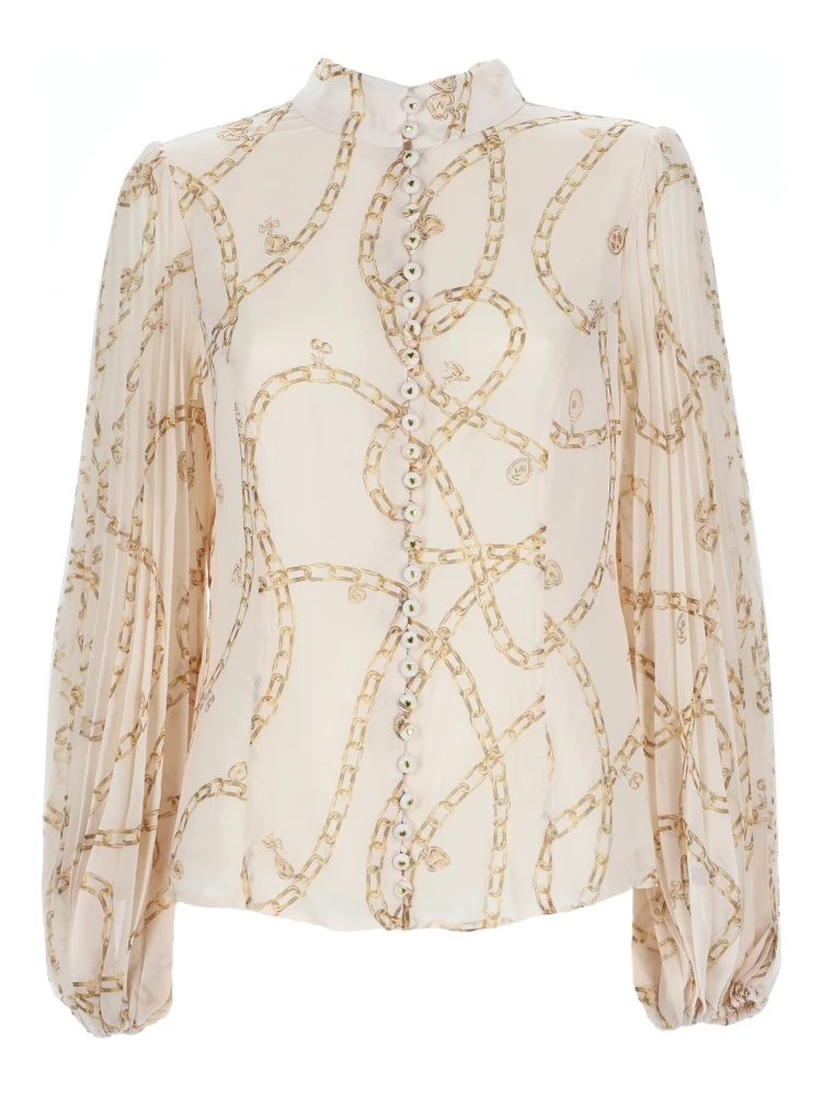 PLEATED BLOUSE "SUNRAY"