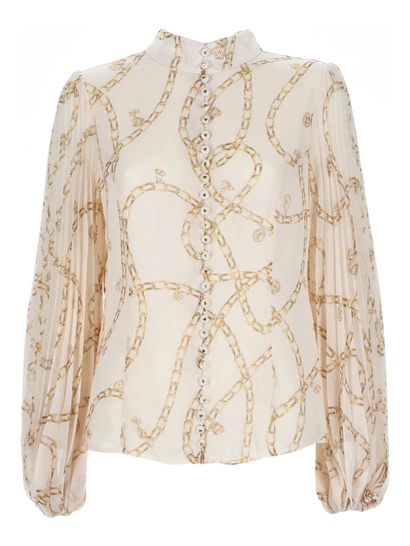PLEATED BLOUSE "SUNRAY"