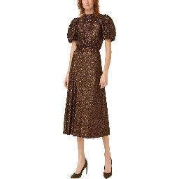 MIDI DRESS WITH SEQUINS