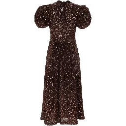 MIDI DRESS WITH SEQUINS